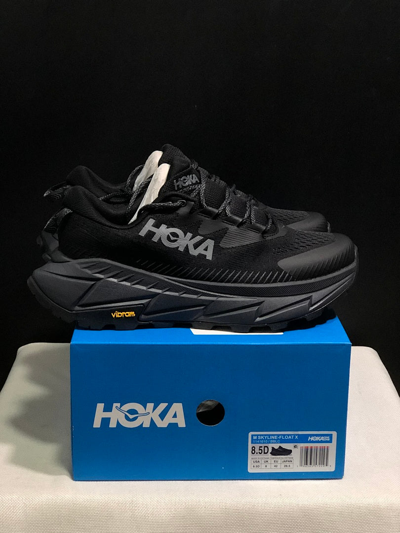 HOKA Skyline Float X Black Trail Sneakers