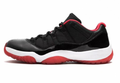 Jordan Air Jordan 11 Low Black Red Sneakers 528895-102