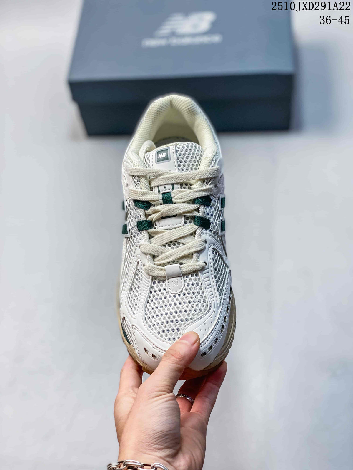 New Balance 1906AD Sneakers in Silver and Green