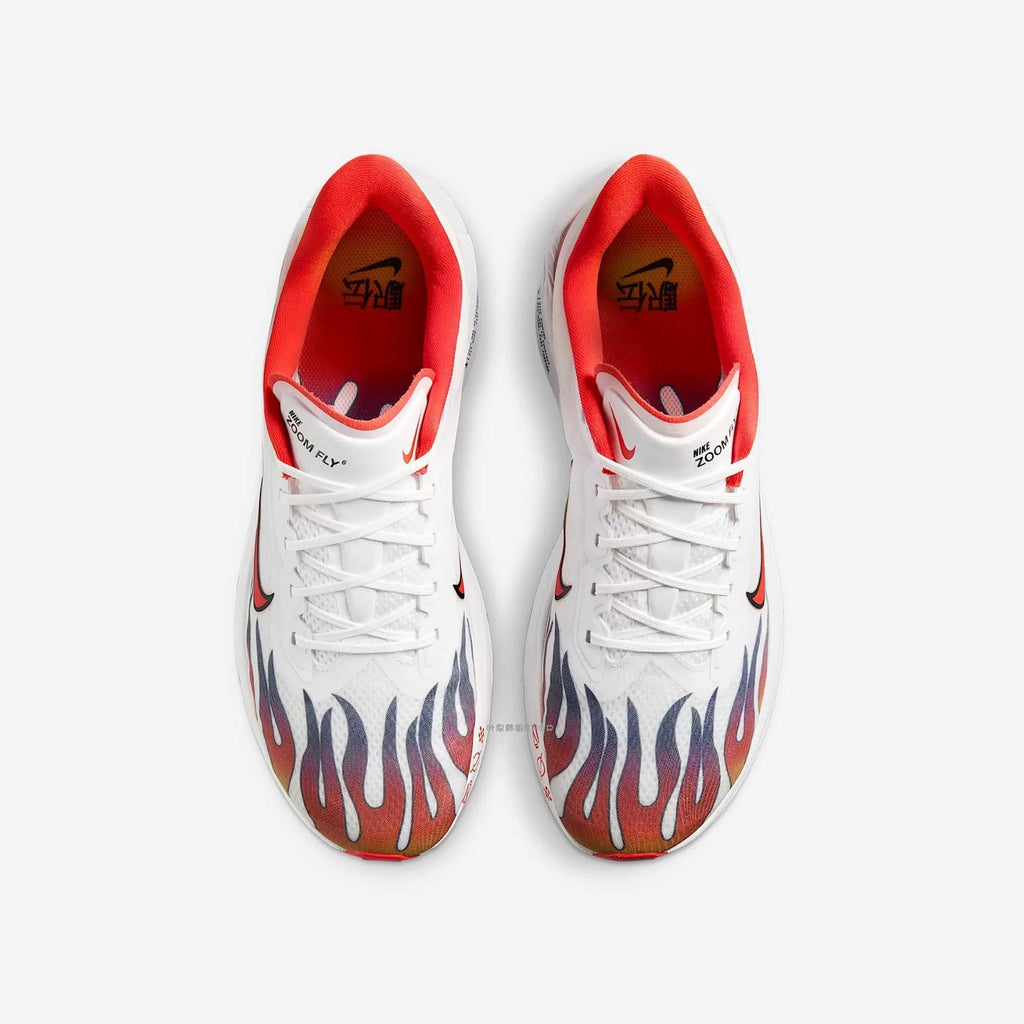 Nike Zoom Fly 6 Running Shoes White Red HQ3498-100