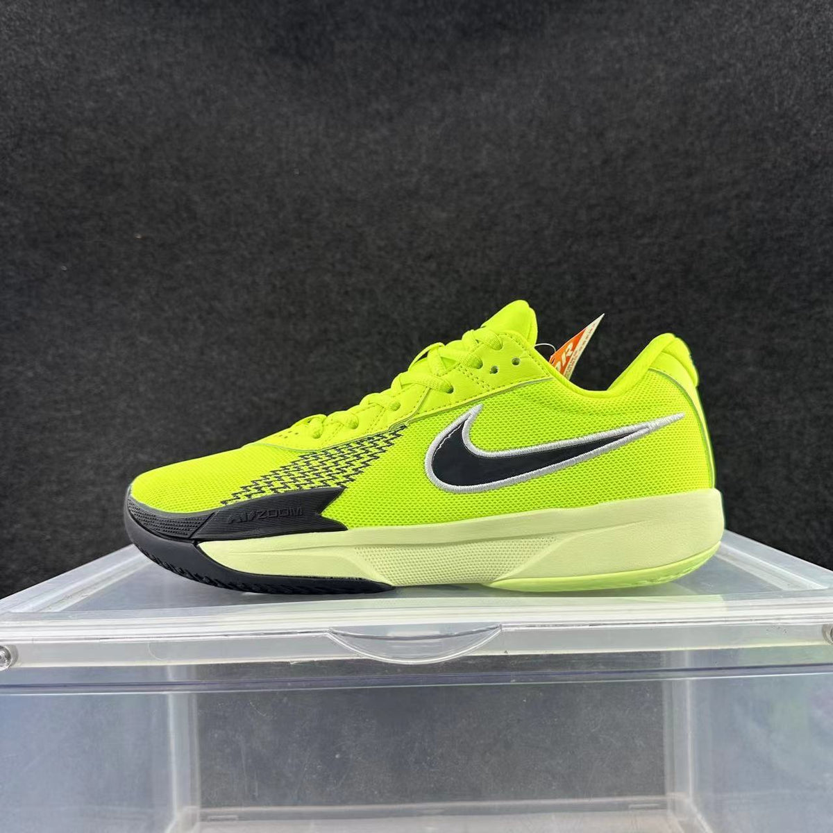 Nike Green and Black Basketball Sneakers