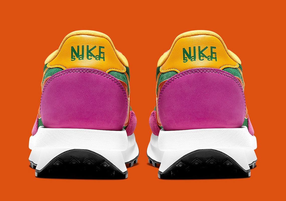 Nike LDV Waffle Sacai BV0073-301 Green Pink Sneakers