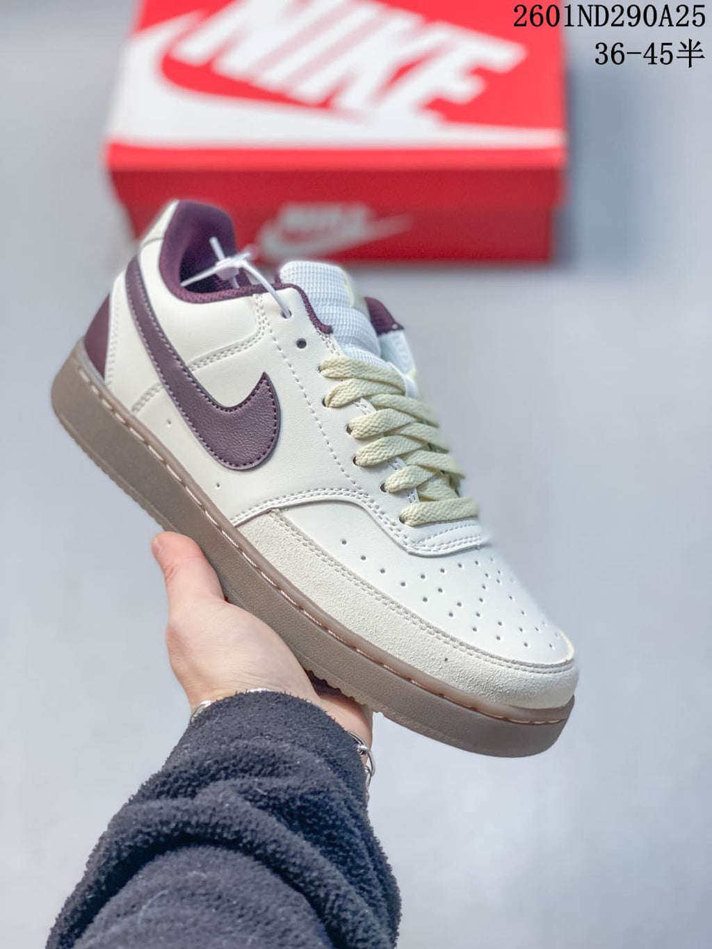 Nike Court Vision Low Sneakers in Mixed Colors