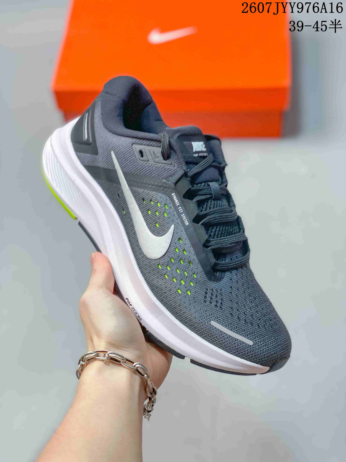 Nike Zoom Structure 23 Running Sneakers Gray White