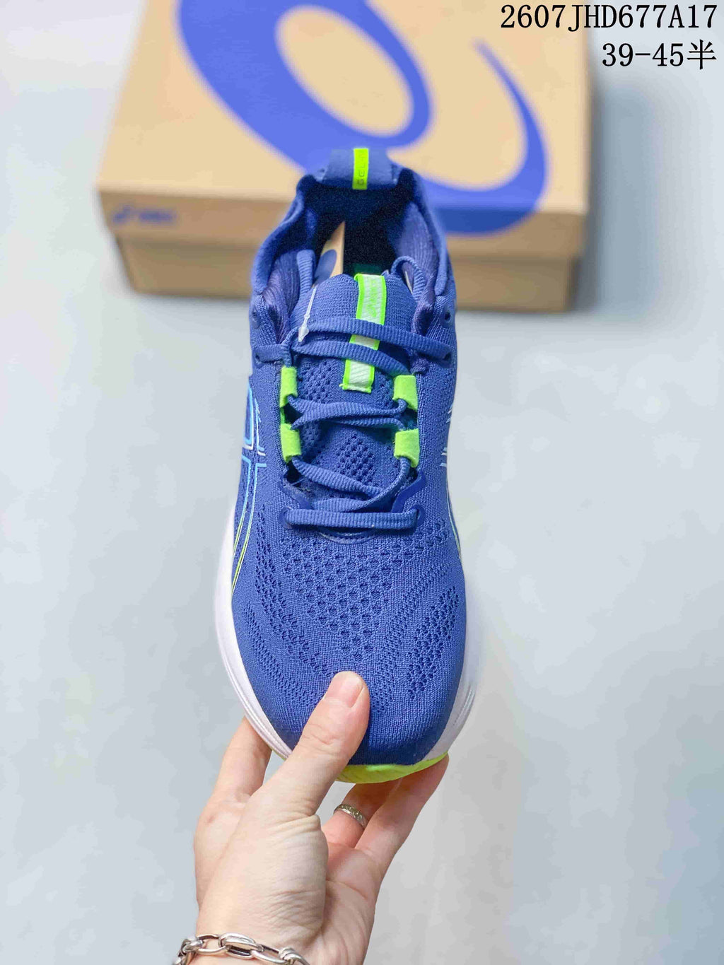 ASICS Gel-Nimbus 26 Blue Green Running Shoes