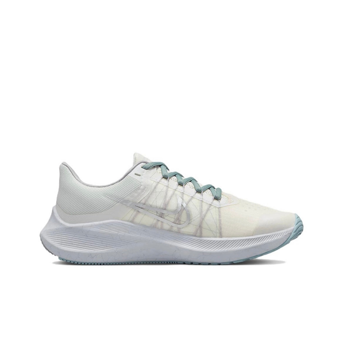 Nike Zoom Winflo 8 Running Shoes White Silver DA3056-002