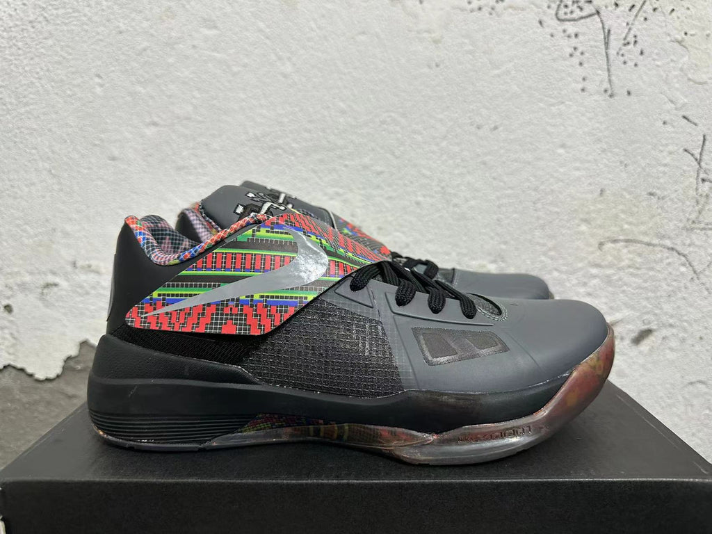 Nike KD Basketball Shoes in Black and Multicolor