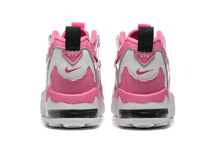 Nike Pink Strap Sneakers with Hook-and-Loop Closures