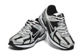 Nike Silver and Black Mesh Sneakers