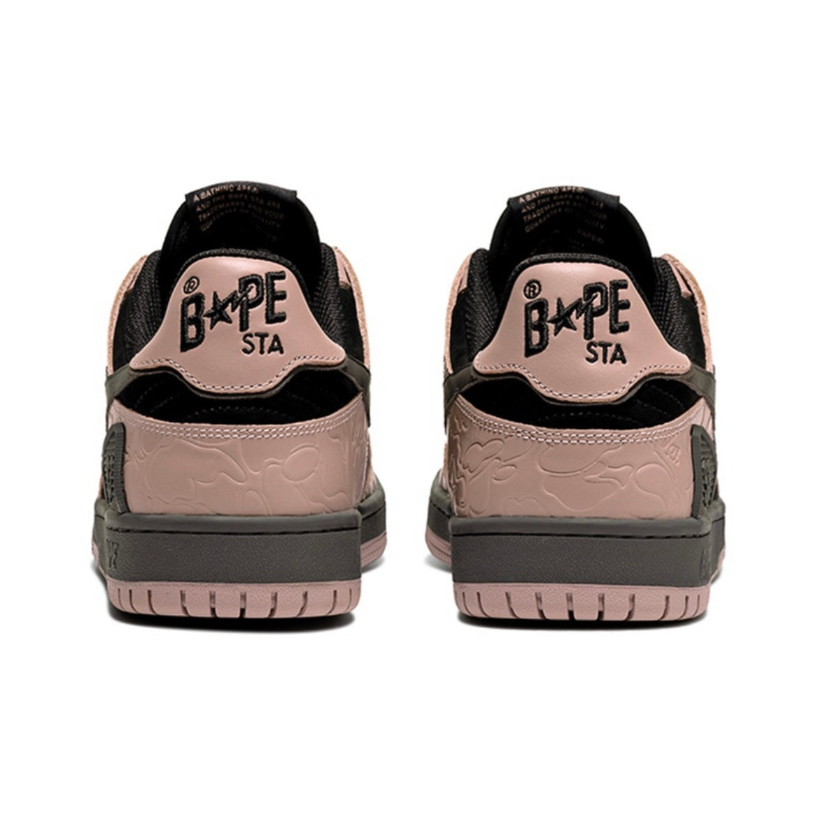 BAPE SK8 Sta Sneakers Black and Pink 1H80-191-016