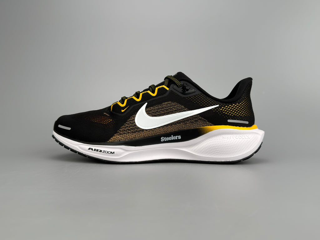 Nike Air Zoom Pegasus 41 Steelers Black Running Shoes FZ5097-001