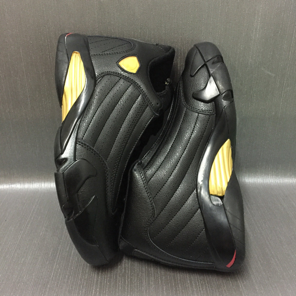Jordan Air Jordan 14 Black Gold High-Top Sneakers