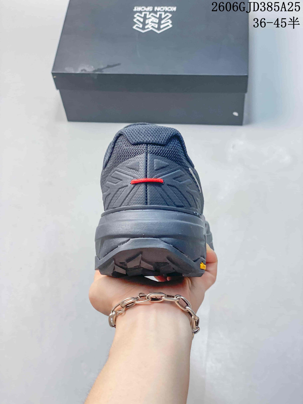 Kolon Sport Voyager FT Low-Top Hiking Shoes, Charcoal