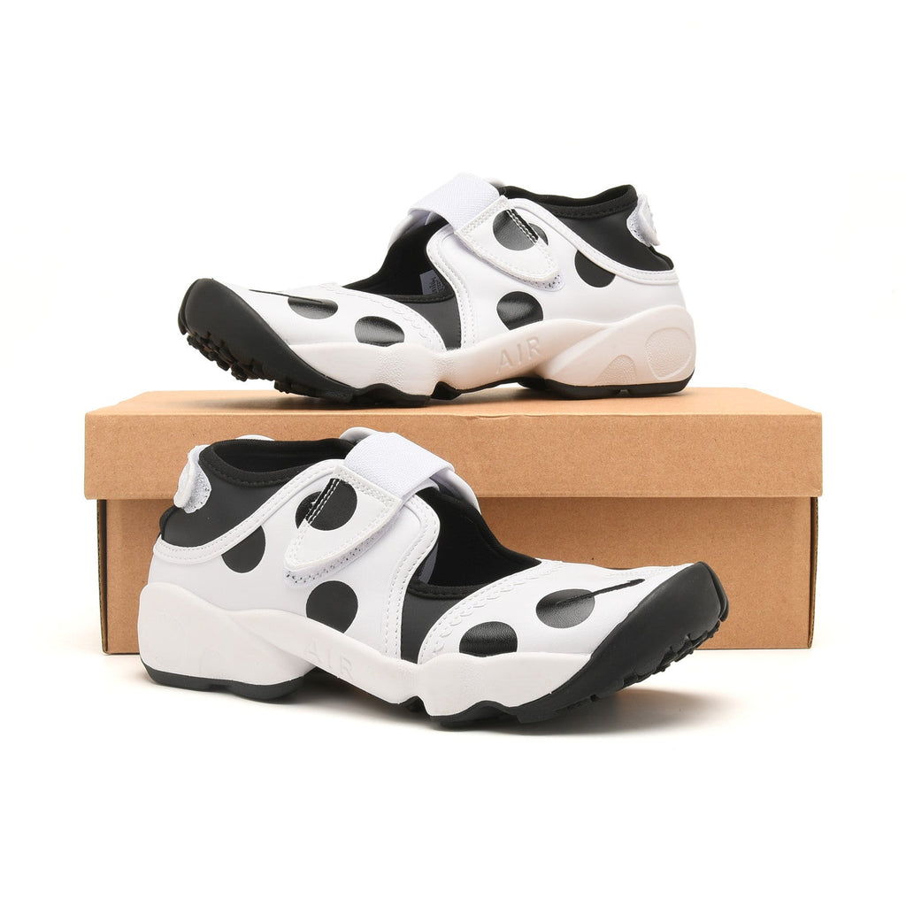 Nike Air Rift BR Split-Toe Shoe Black Silver