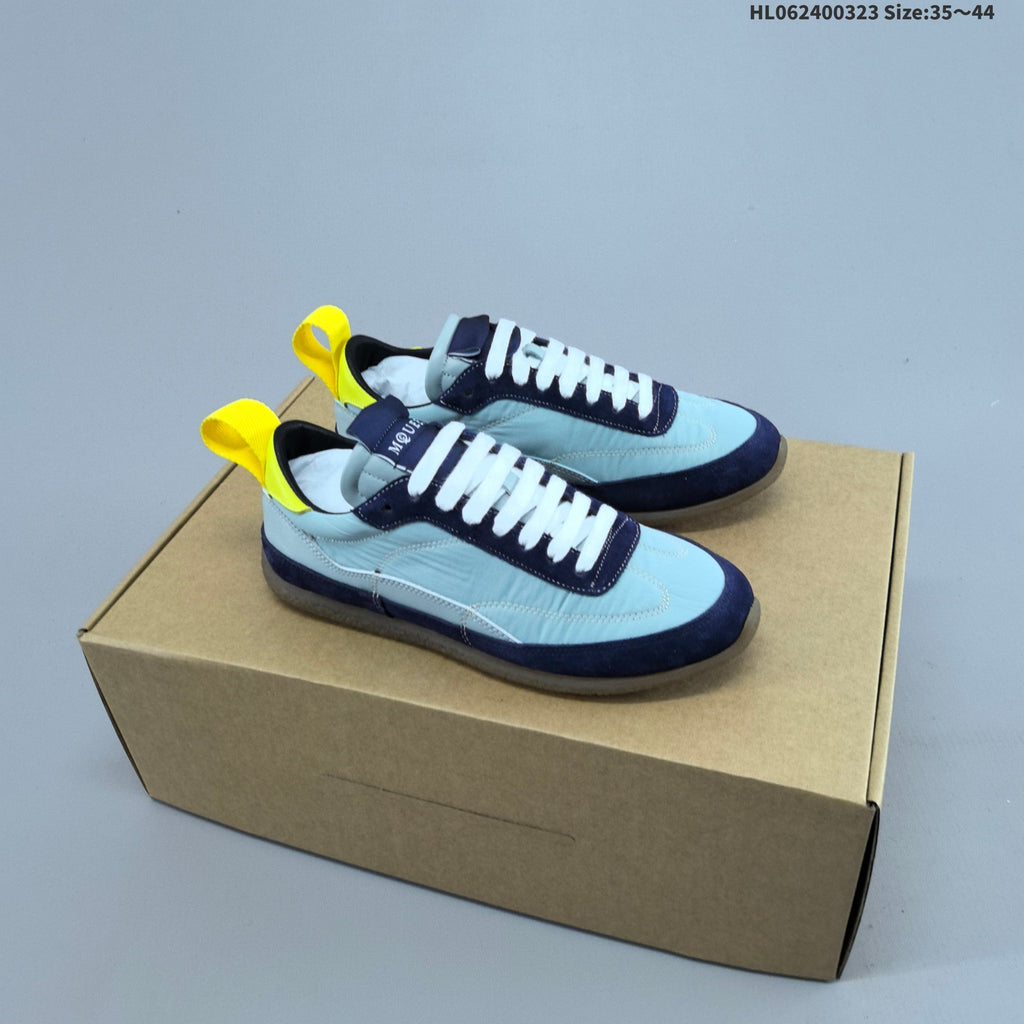 Alexander McQueen EC1 Low-Top Lace-Up Sneakers