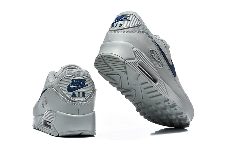 Nike Air Max 90 Grey and Navy Sneakers