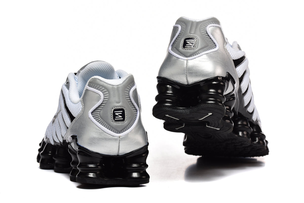 Nike Shox TL Sneakers White Silver Black