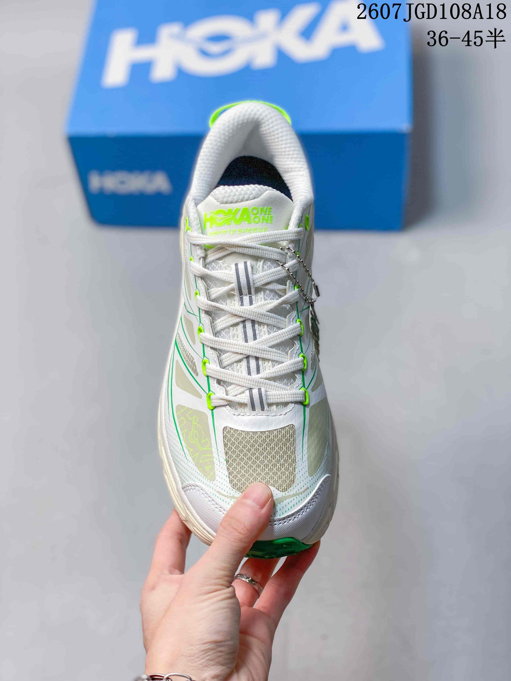 HOKA MAFATE SPEED 2 Sneakers White Green 2607TGD108A18