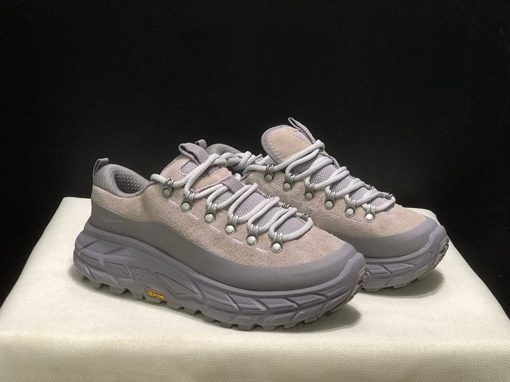 HOKA Tor Summit Low-Top Hiking Sneakers, Gray