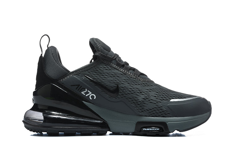 Nike Air Max 270 Black and Dark Gray Sneakers