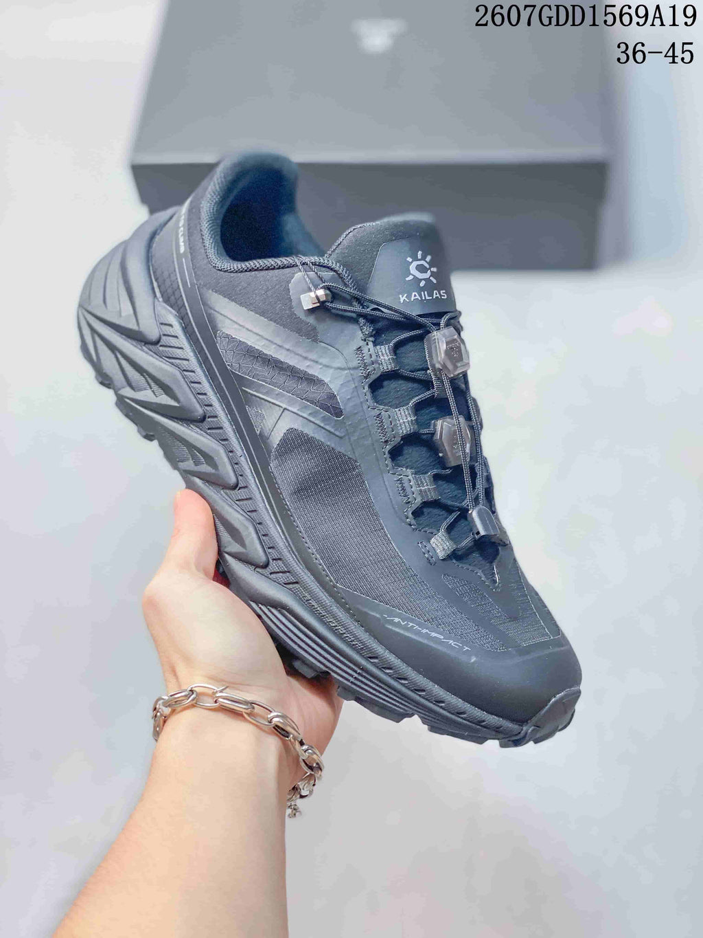 KAILAS Shanxing 3 Trail Hiking Shoes Dark Gray 721090TRI