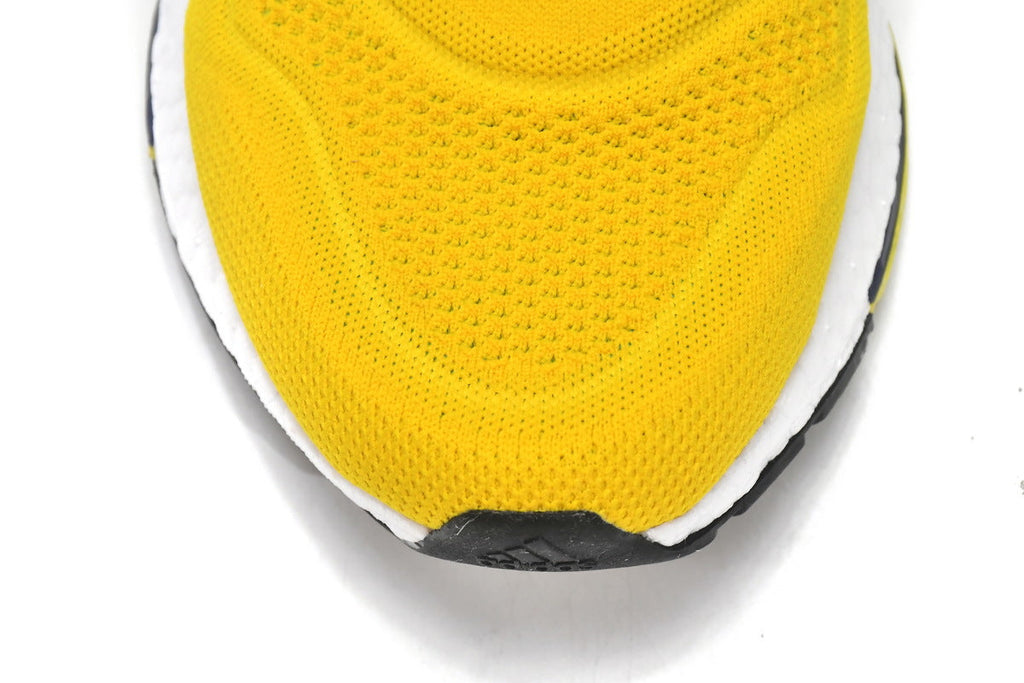 adidas UltraBoost 22 Running Shoes, Yellow and Blue, GW1710