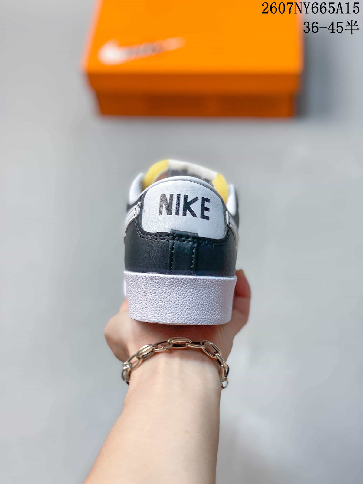 Nike Blazer Low Premium Black White CI9888-001 Sneakers
