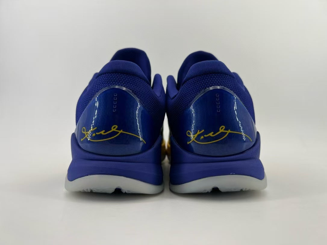 Nike Kobe 5 Protro Basketball Shoes Blue Gold CD4991-400