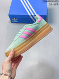 adidas Gazelle Bold Women's Sneakers Mint Green Pink Gum Sole