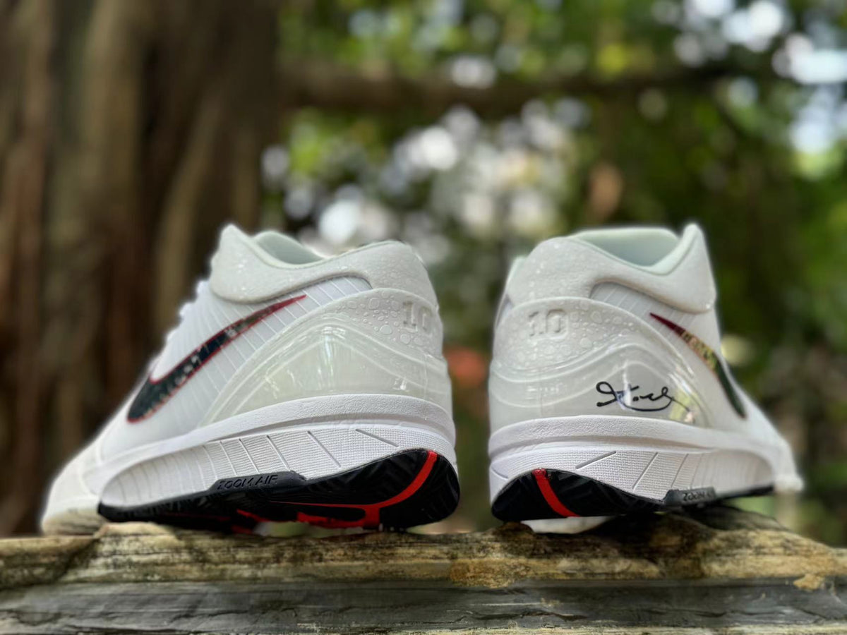 Nike Kobe 4 Basketball Shoes – White Paris Olympics Home Colorway