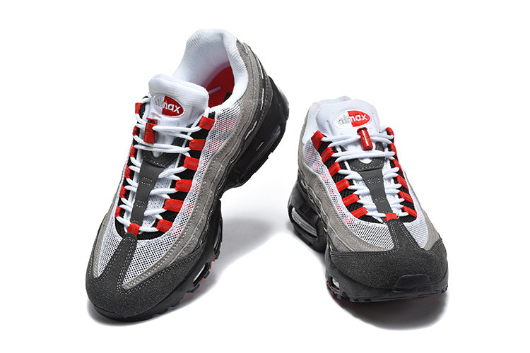 Nike Air Max 95 UNDEFEATED Sneakers in Grey, Black and Red