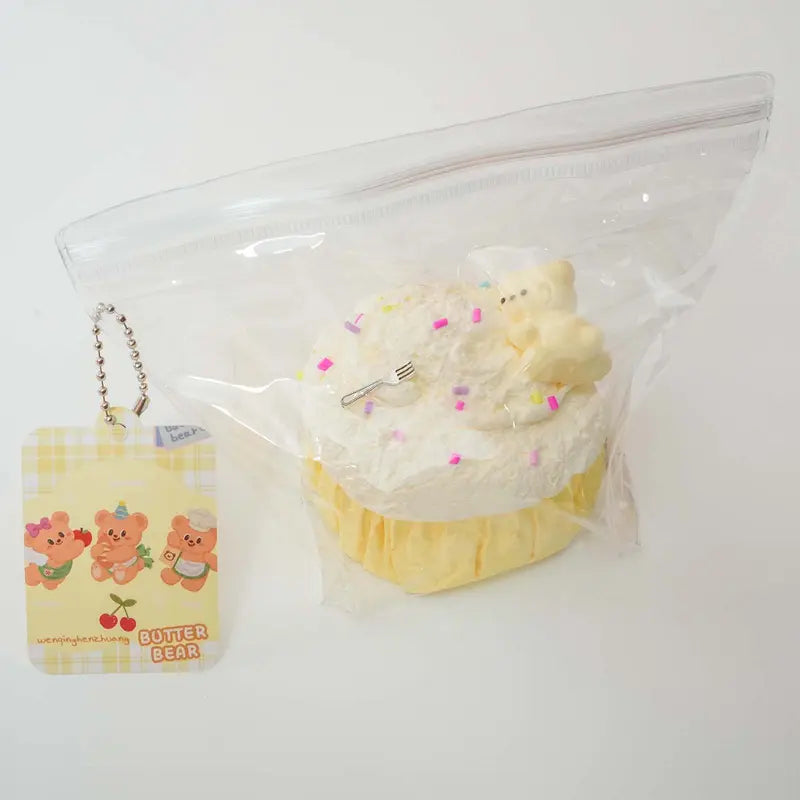 Sea Salt Toast Handmade Taba Squishy Fidget Toy 🍞