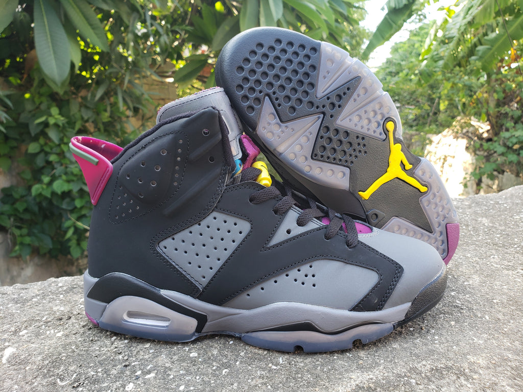 Air Jordan 6 Bordeaux High-Top Sneakers