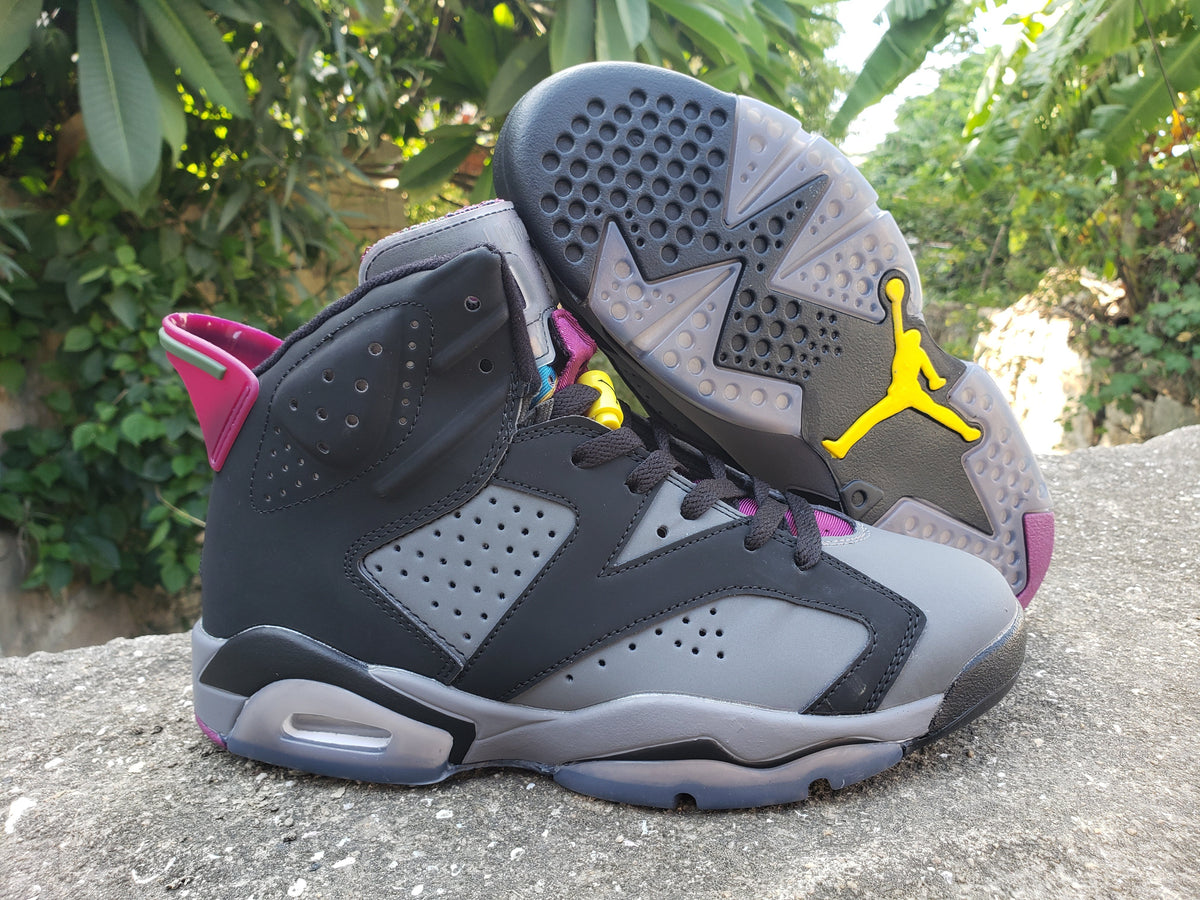 Air Jordan 6 Bordeaux High-Top Sneakers
