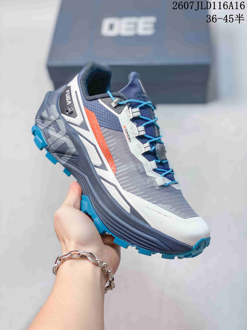 KAILAS FUGA EX330 Trail Running Shoes Blue Gray 2607JLD116A16