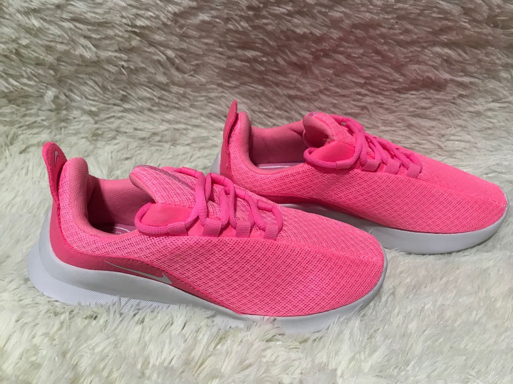 Nike Lunarlon 5 Running Sneakers in Pink and White
