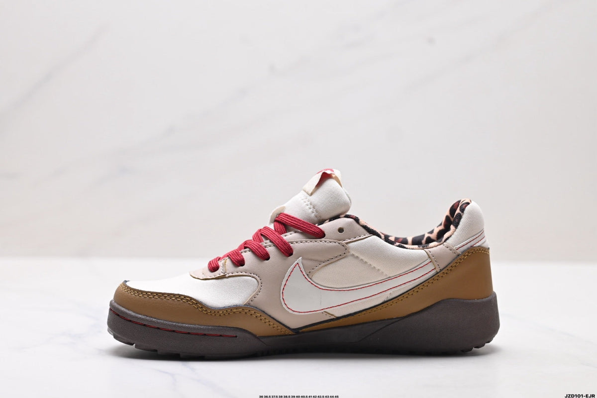 Nike Terra Manta Sneakers in Cream, Tan and Red