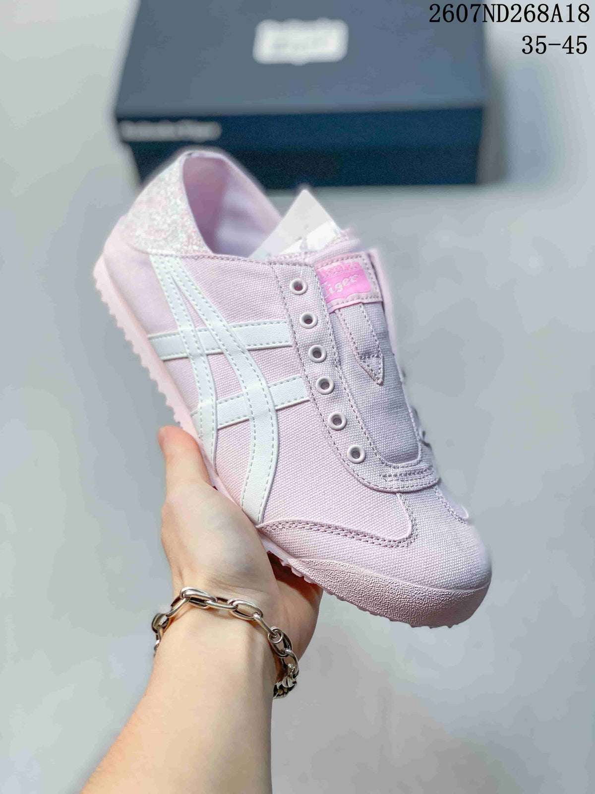 Onitsuka Tiger Mexico 66 Paraty Pink Slip-On Sneakers 07ND268A18