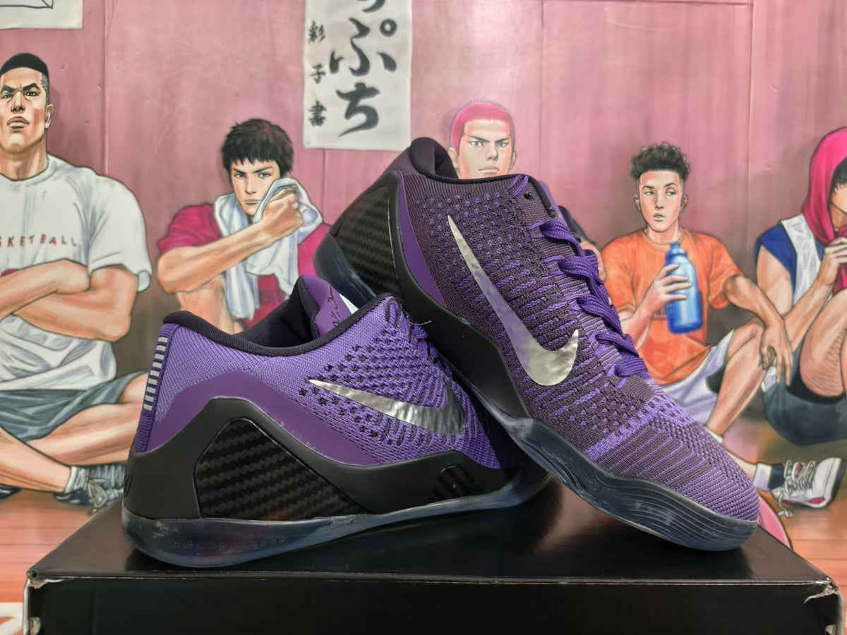 Nike Kobe 11 Basketball Shoes Purple and Black
