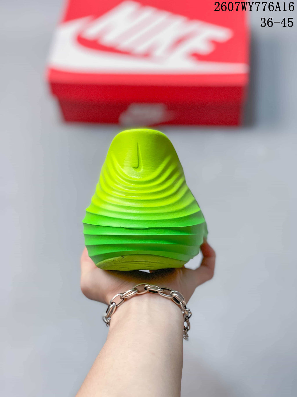 Nike ReactX Rejuven8 Clogs Neon Green 2607WY776A16