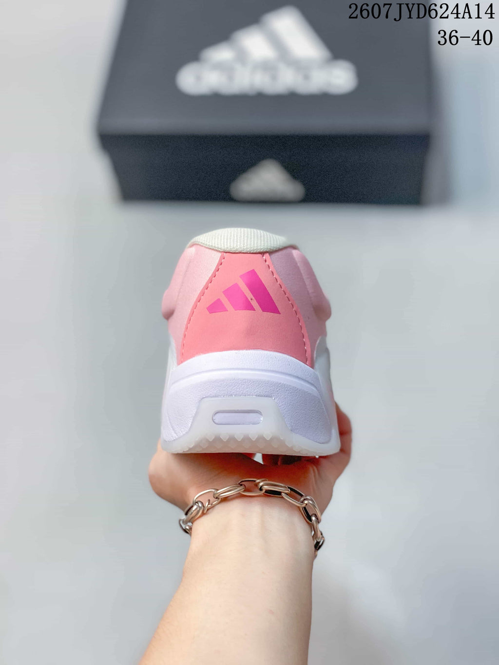 adidas Dropset 4 Training Shoes White Pink Gray