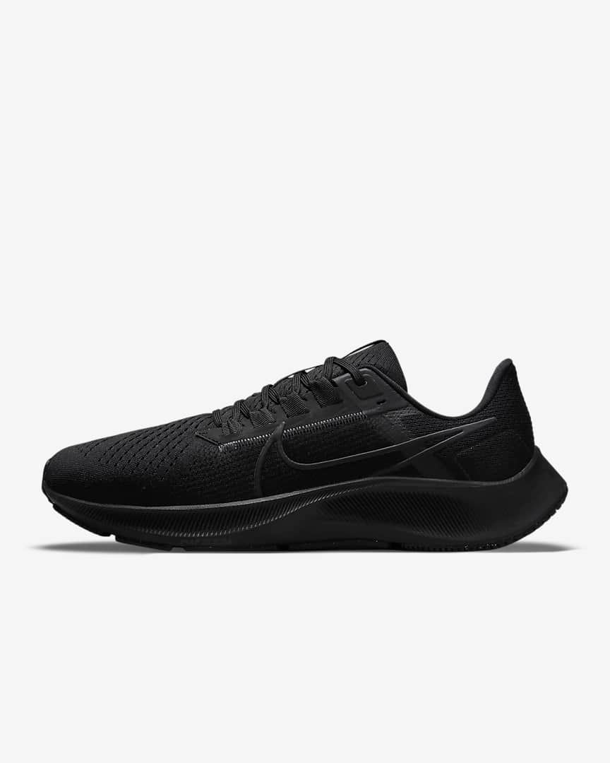 Nike Air Zoom Pegasus 38 Running Shoes, Black CW7356-001