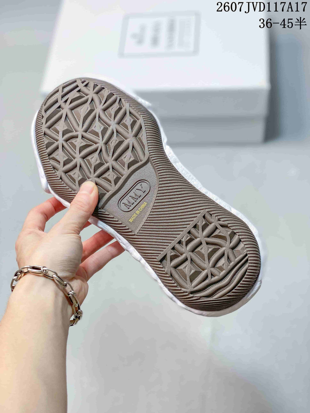 Maison Mihara Yasuhiro Original Sole Low Sneakers Black White