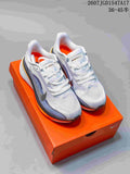 Nike Air Zoom Pegasus 42 Running Shoes White Blue Orange