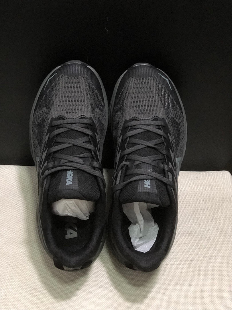 HOKA Challenger 8 Trail Running Shoes in Black