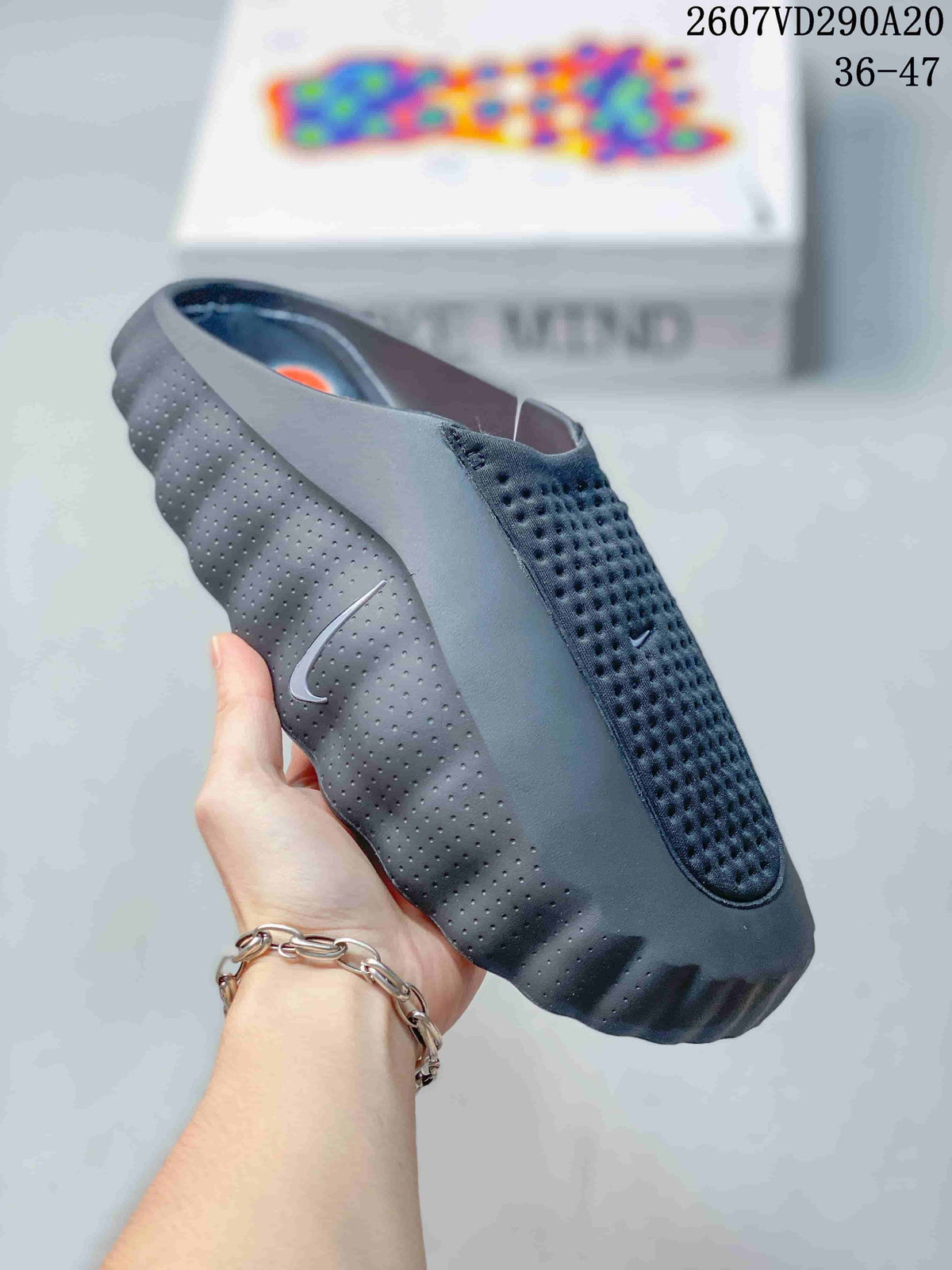 Nike Mind 001 Slides Black Gray 2607VD290A20