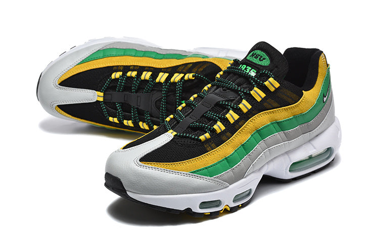 Nike Air Max 95 Sneakers Green Yellow Grey Black