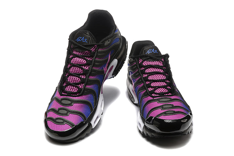 Nike Air Max Plus Black Pink and Blue Sneakers