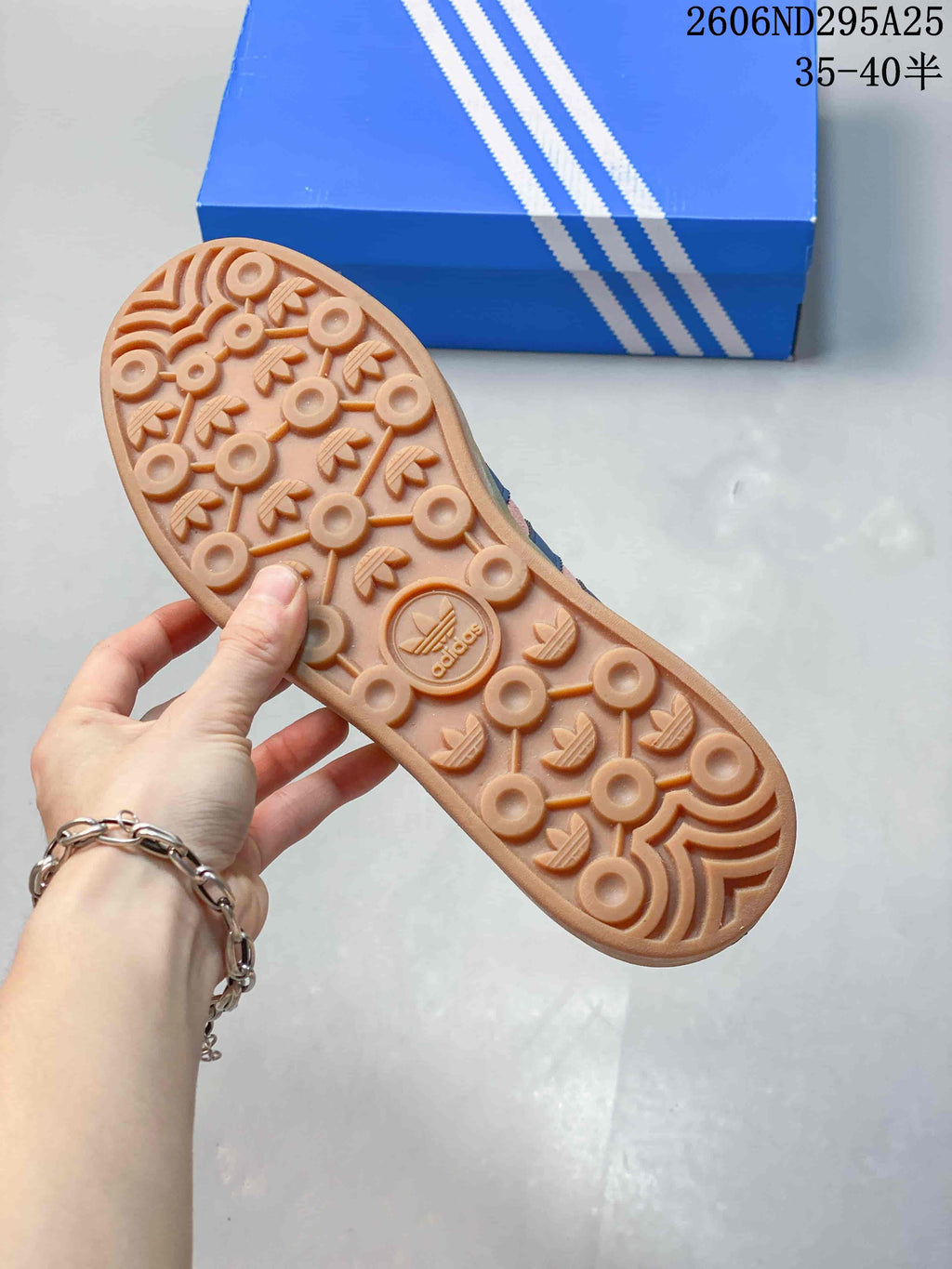 Adidas Originals Gazelle Bold W Pink Navy Gum Sneakers