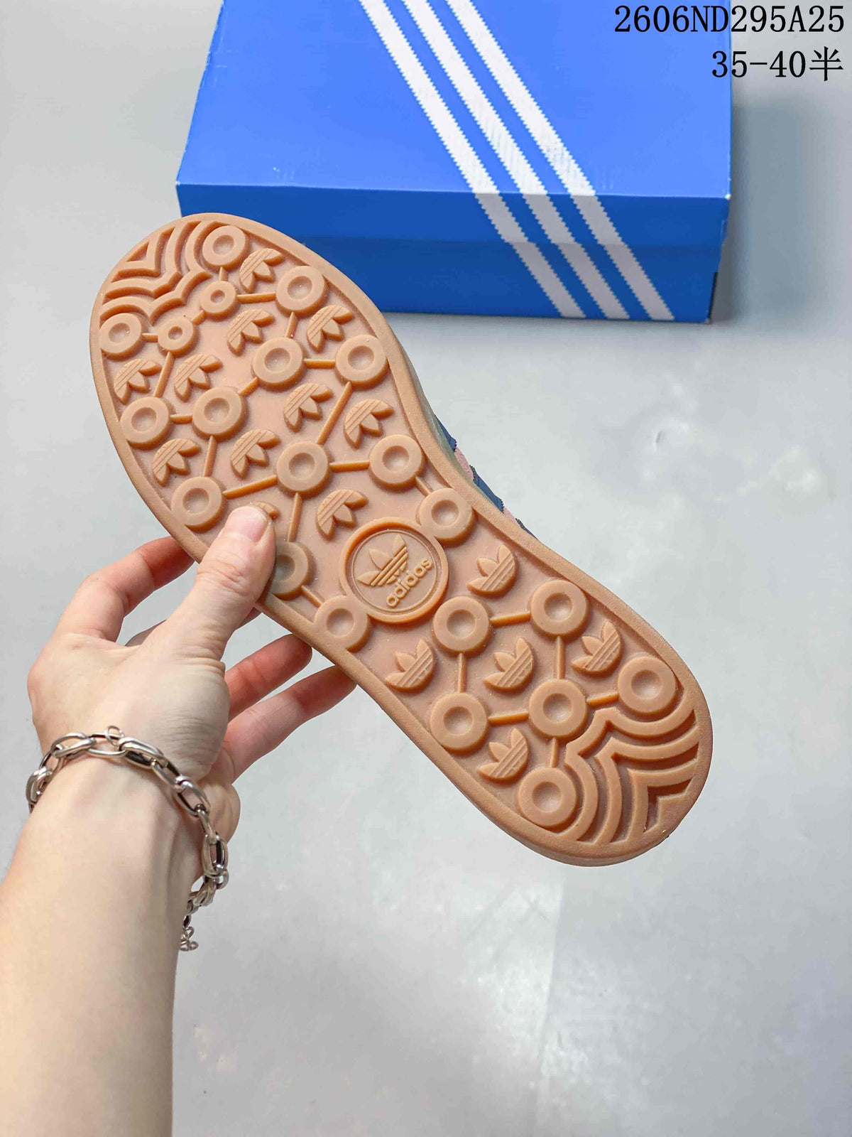 Adidas Originals Gazelle Bold W Pink Navy Gum Sneakers